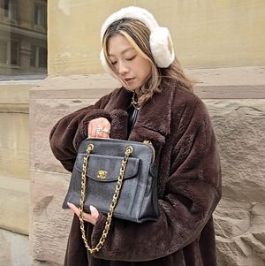 Vintage Chanel CC Turnlock bag